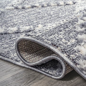 Sofie Moroccan Trellis High-low Area Rug